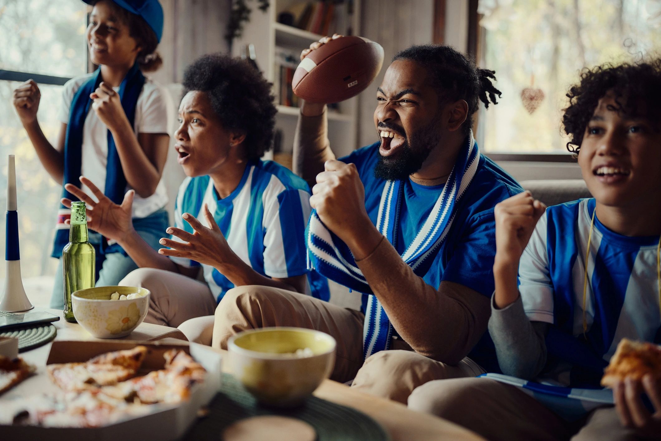 sports fans listening podcast